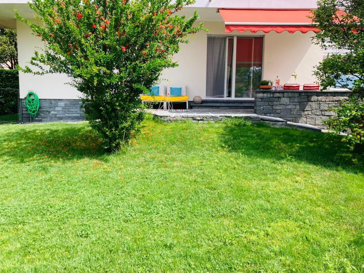 Appartamento Con Giardino Al Melograno Locarno Bagian luar foto